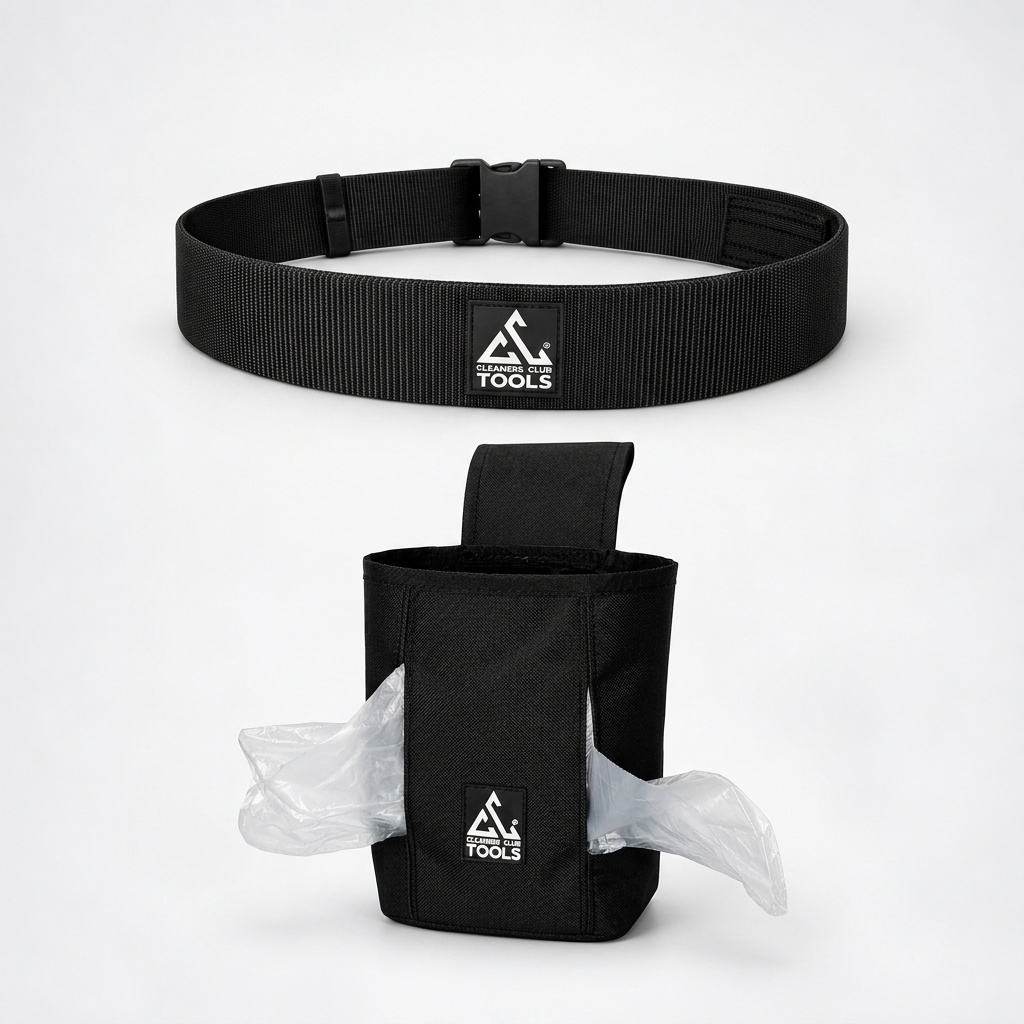 Set-Bild mit Basis-Gürtel und Mülltütenrollen-Tasche