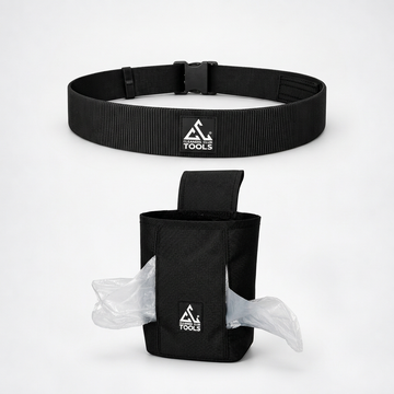 Set-Bild mit Basis-Gürtel und Mülltütenrollen-Tasche